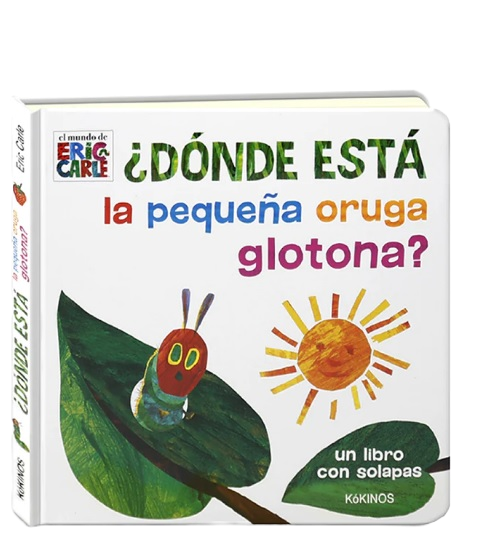 ¿Dónde está la pequeña oruga glotona?